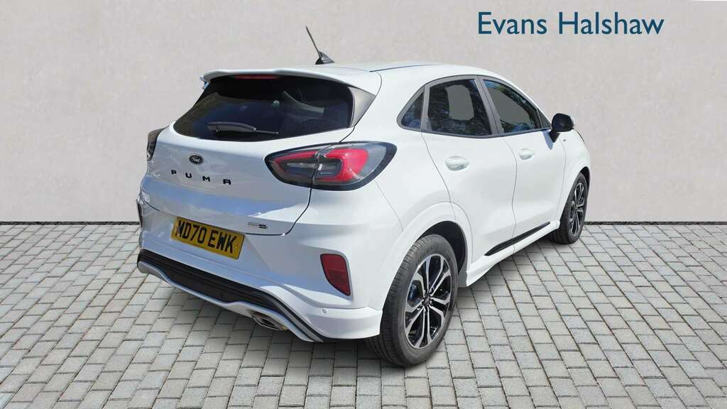 Ford Puma 1.0 Ecoboost Hybrid Mhev St-line 2021 MD70EWK White #4