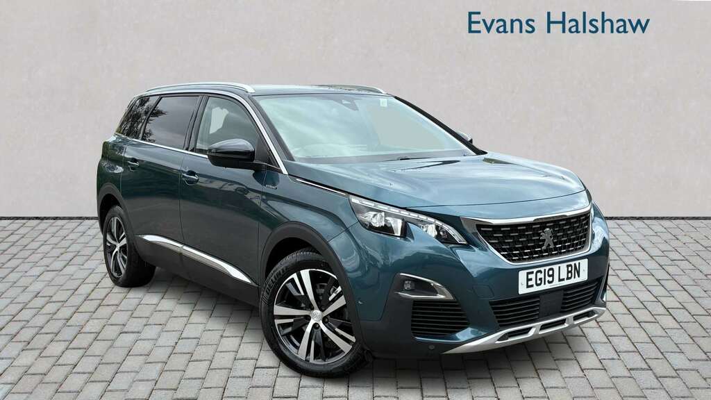Peugeot 5008 1.5 Bluehdi Gt Line 2019 Green