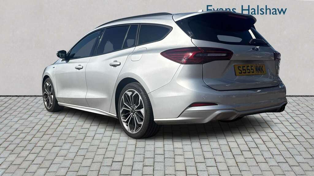 Ford Focus 1.5 Ecoblue St-line Vignale 2022 LJ22NUM Silver #2