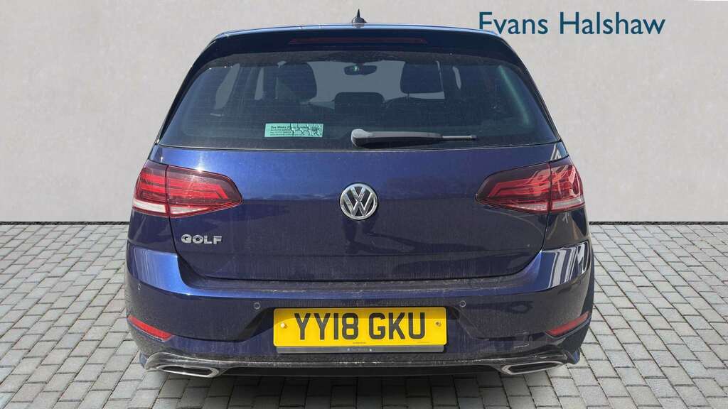 Volkswagen Golf 1.5 Tsi Evo 150 R-line Dsg 2018 YY18GKU Blue #6