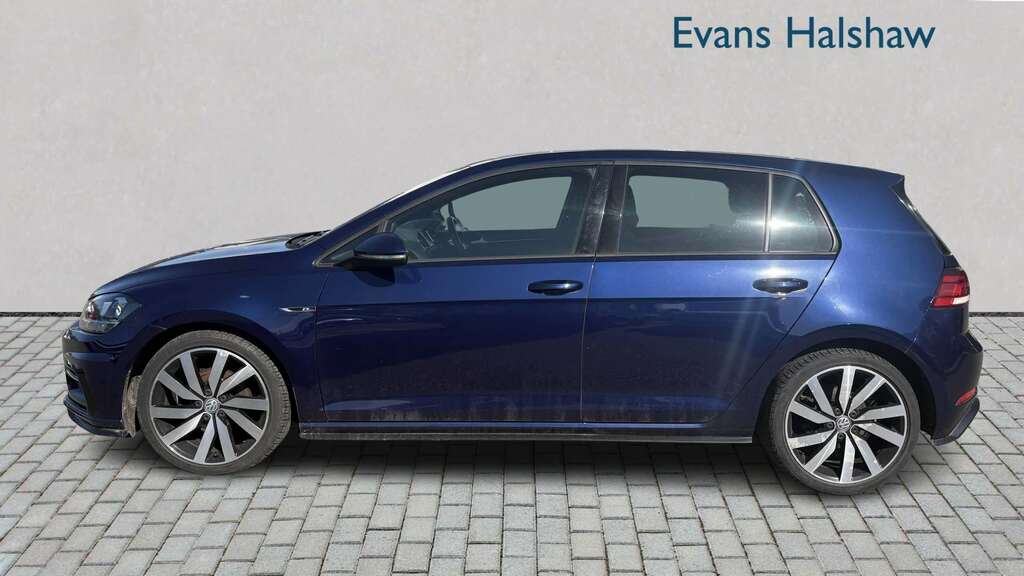 Volkswagen Golf 1.5 Tsi Evo 150 R-line Dsg 2018 YY18GKU Blue #5