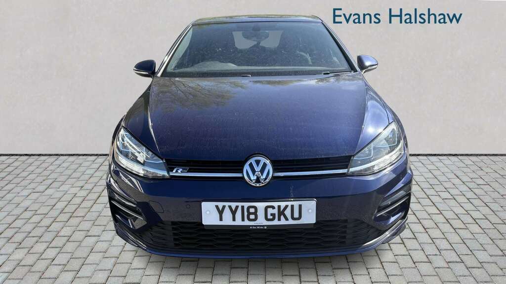 Volkswagen Golf 1.5 Tsi Evo 150 R-line Dsg 2018 YY18GKU Blue #3