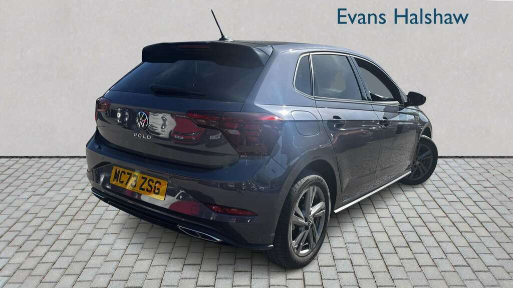 Volkswagen Polo 1.0 Tsi 110 R-line Dsg 2023 MC73ZSG Grey #2