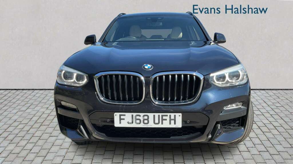 BMW X3 Xdrive20d M Sport 2018 FJ68UFH Black #4