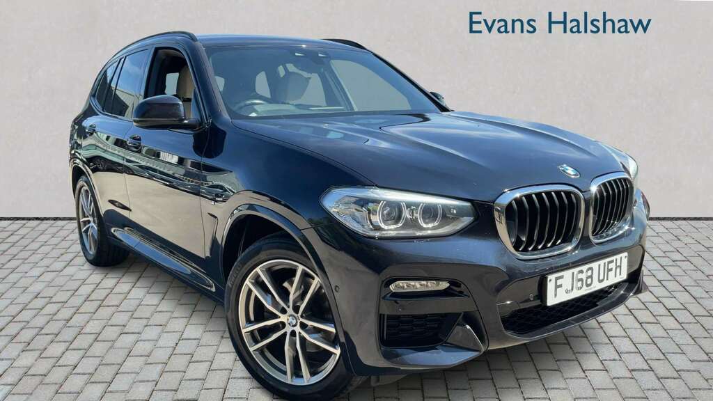 BMW X3 Xdrive20d M Sport 2018 Black