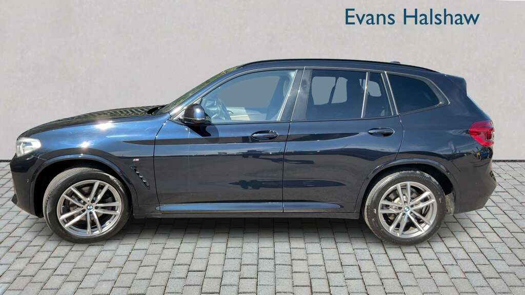 BMW X3 Xdrive20d M Sport 2018 FJ68UFH Black #3