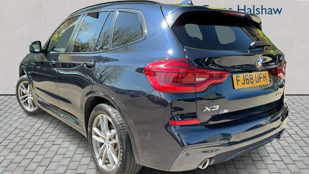 BMW X3 Xdrive20d M Sport 2018 FJ68UFH Black #2