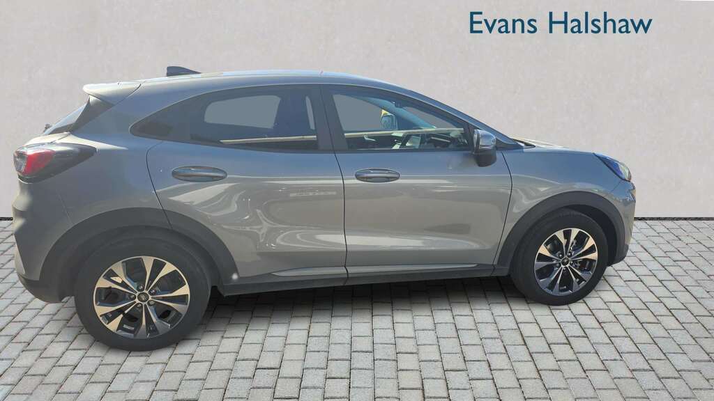 Ford Puma 1.0 Ecoboost Hybrid Mhev Titanium Dct 2025 YX75FWR Silver #3