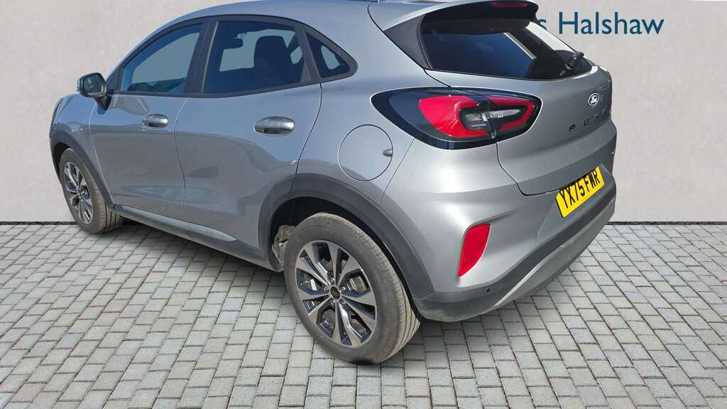 Ford Puma 1.0 Ecoboost Hybrid Mhev Titanium Dct 2025 YX75FWR Silver #2