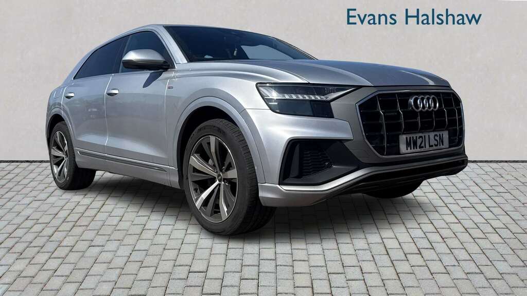Audi Q8 50 Tdi Quattro S Line Tiptronic Leather 2021 Silver