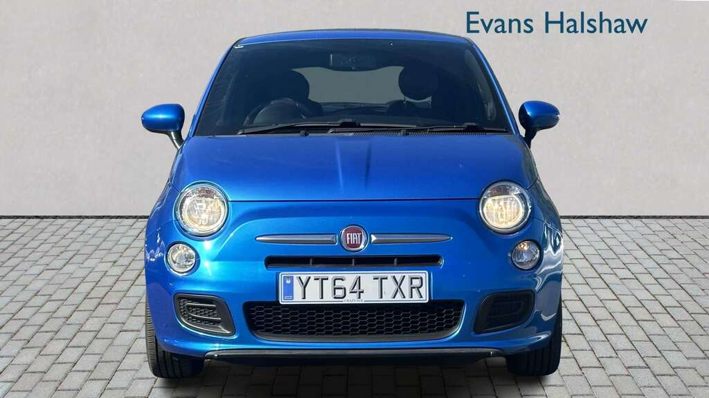 Fiat 500 1.2 S 2014 YT64TXR Blue #2