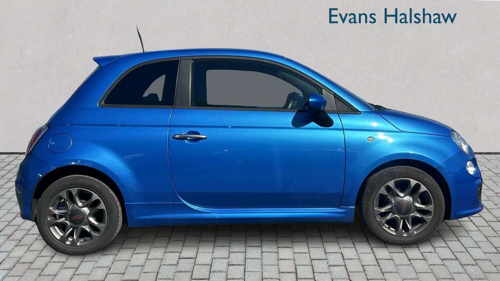 Fiat 500 1.2 S 2014 YT64TXR Blue #5