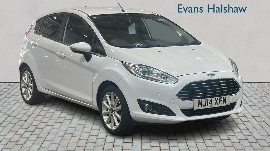 Ford Fiesta 1.0 Ecoboost Titanium 2014 White