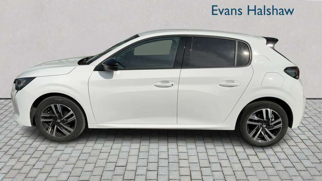 Peugeot 208 1.2 Puretech 100 Allure Premium Eat8 2023 BK23XKG White #2