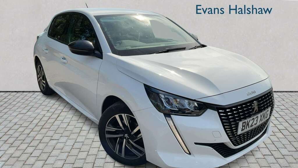 Peugeot 208 1.2 Puretech 100 Allure Premium Eat8 2023 White