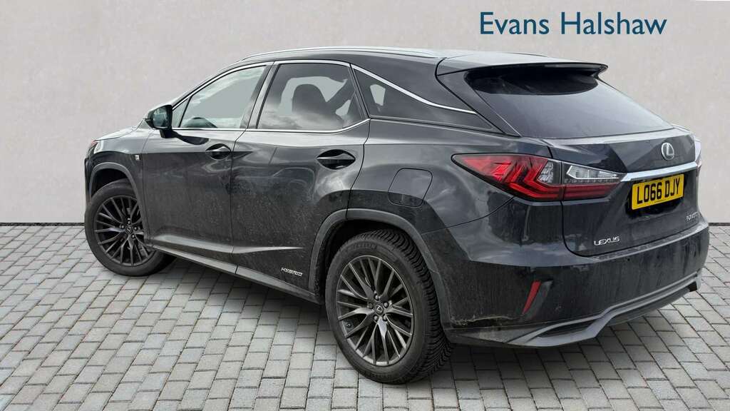 Lexus RX 450H 3.5 F-sport Cvt Prem Audiopan Rf 2016 Black