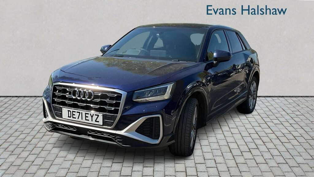 Audi Q2 35 Tfsi S Line S Tronic 2021 DE71EYZ Blue #2