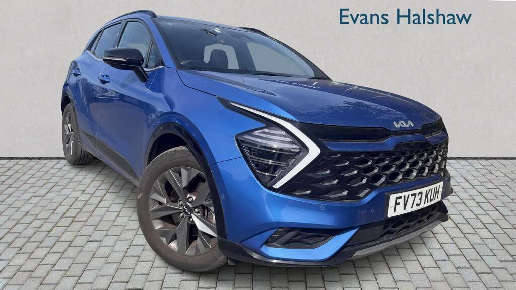 Kia Sportage 1.6T Gdi Hev Gt-line S 2023 Blue
