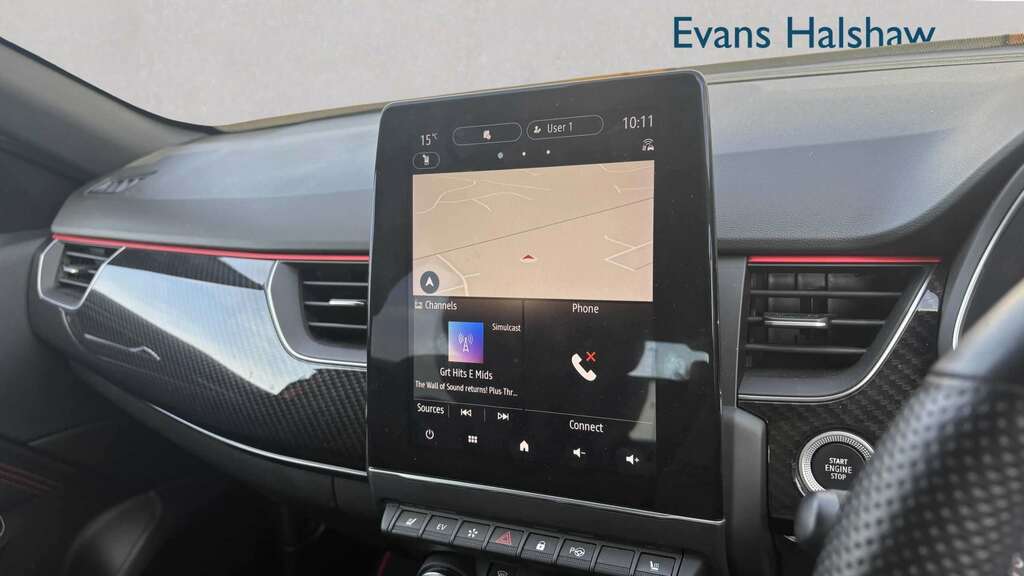 Renault Arkana 1.6 E-tech Hybrid 145 R.s. Line 2022 YP72LXC Red #3