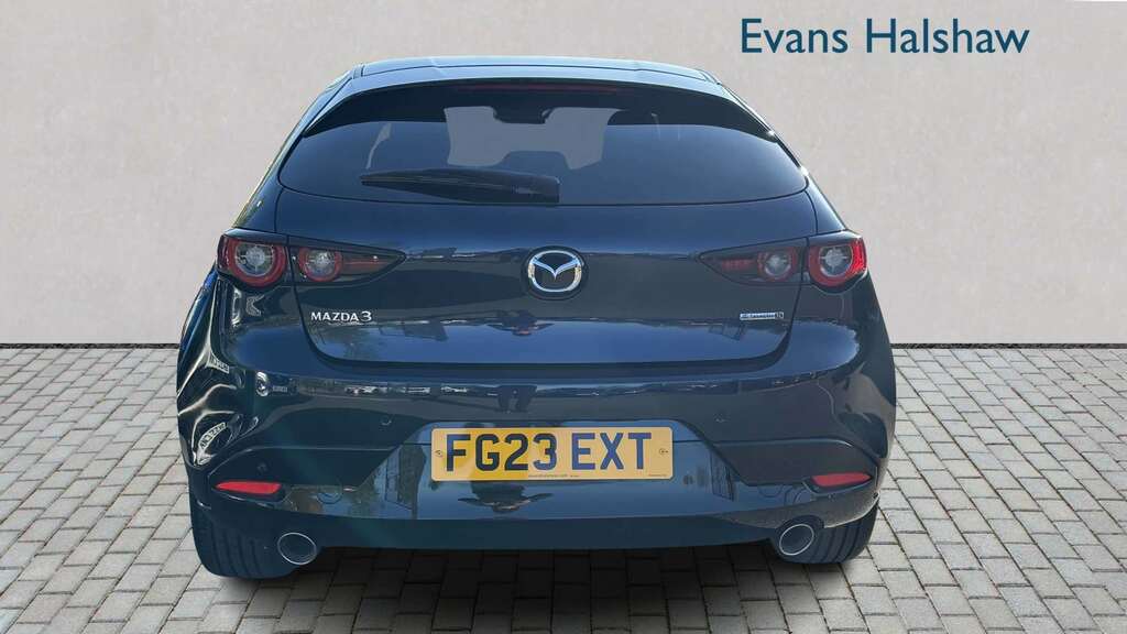 Mazda 3 2.0 E-skyactiv X Mhev 186 Gt Sport 2023 FG23EXT White #5