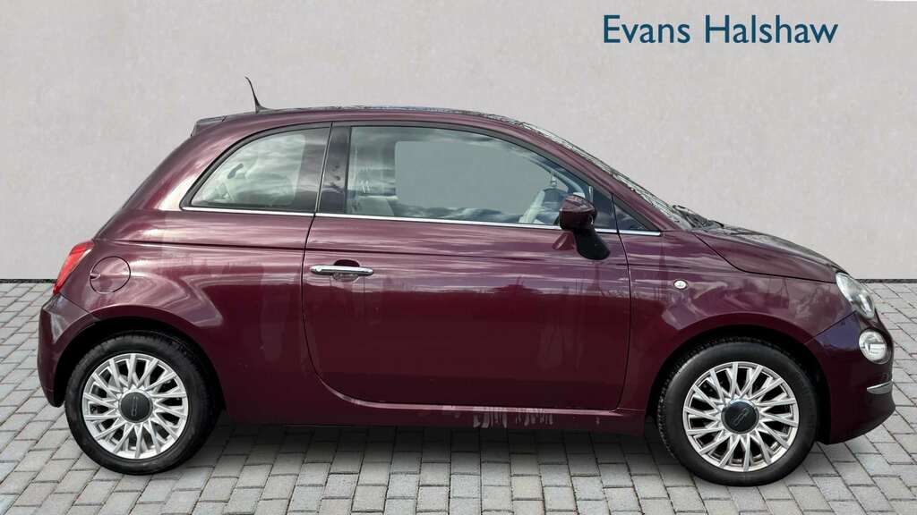 Fiat 500 1.2 Lounge 2015 NU65BKX Red #3