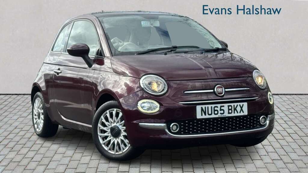 Fiat 500 1.2 Lounge 2015 Red