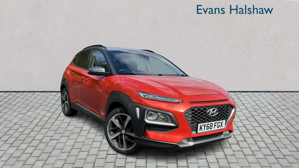 Hyundai Kona 1.0T Gdi Blue Drive Premium 2018 Orange