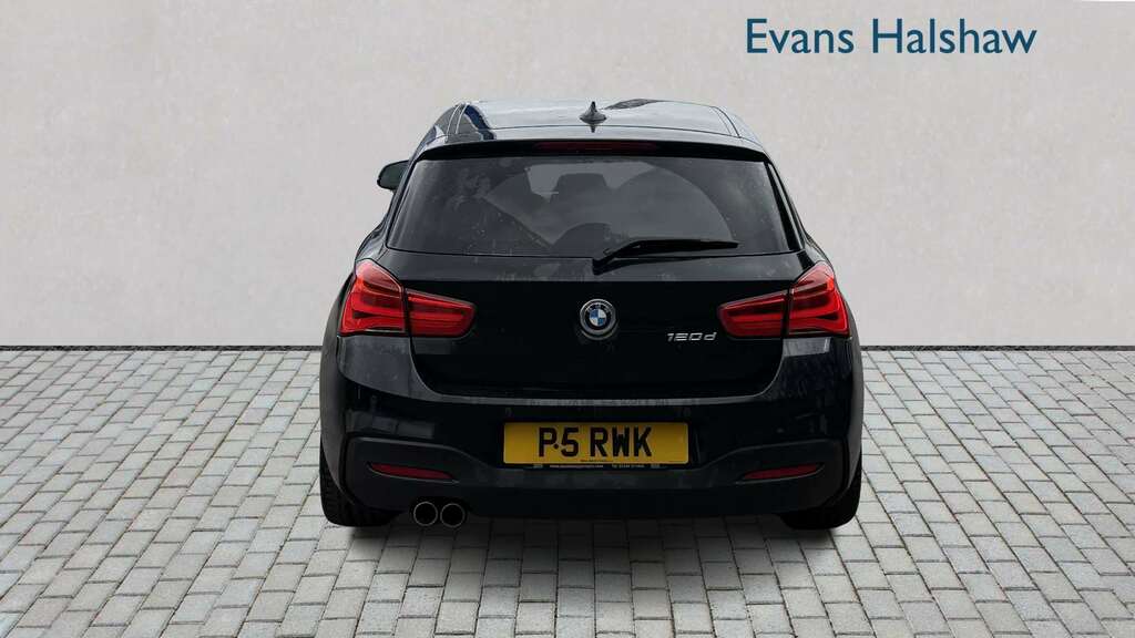 BMW 1 Series 120D M Sport Nav 2018 P5RWK Black #5