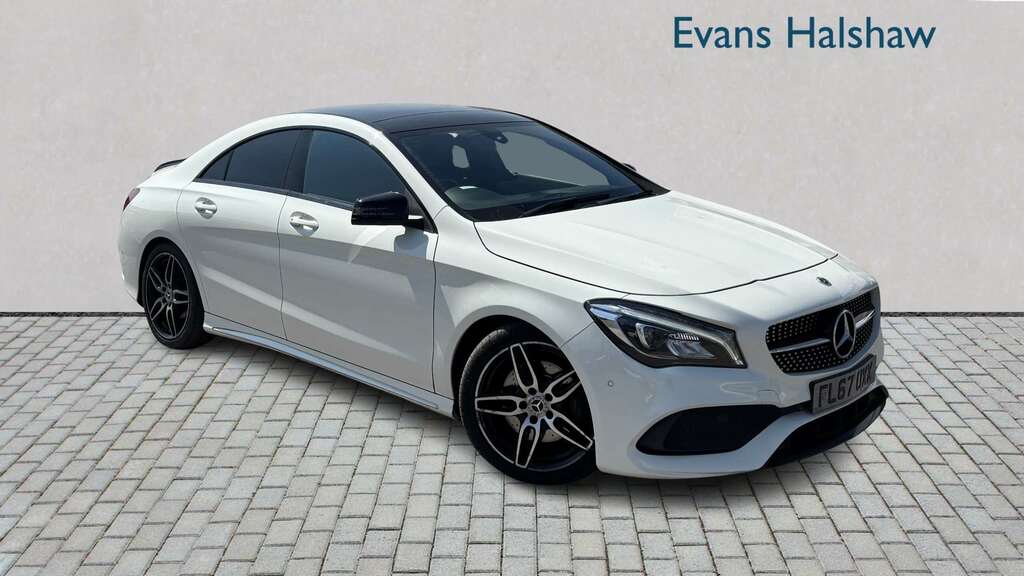Mercedes-Benz CLA Class 220D Amg Line Tip 2017 FL67UXX White