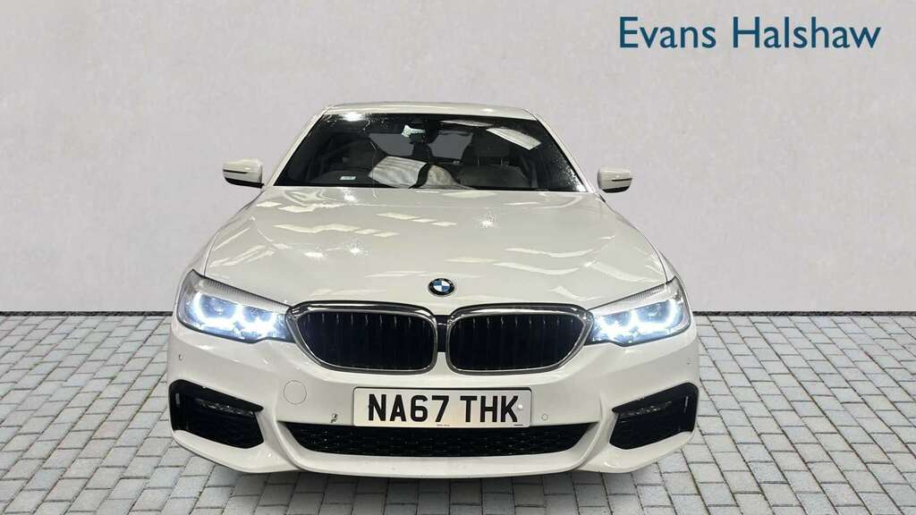 BMW 5 Series 530E M Sport 2017 NA67THK White #4