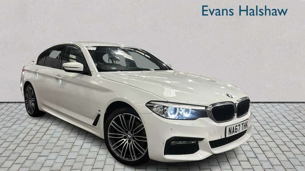 BMW 5 Series 530E M Sport 2017 White