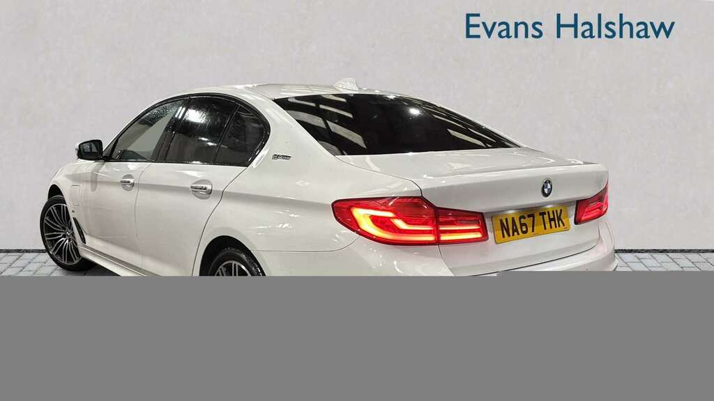 BMW 5 Series 530E M Sport 2017 NA67THK White #3