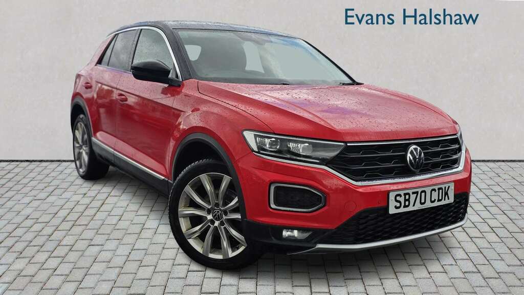 Volkswagen T-Roc 1.5 Tsi Evo Sel 2021 Red