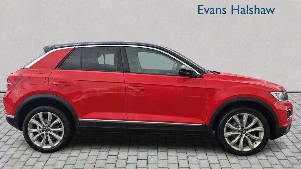 Volkswagen T-Roc 1.5 Tsi Evo Sel 2021 SB70CDK Red #3