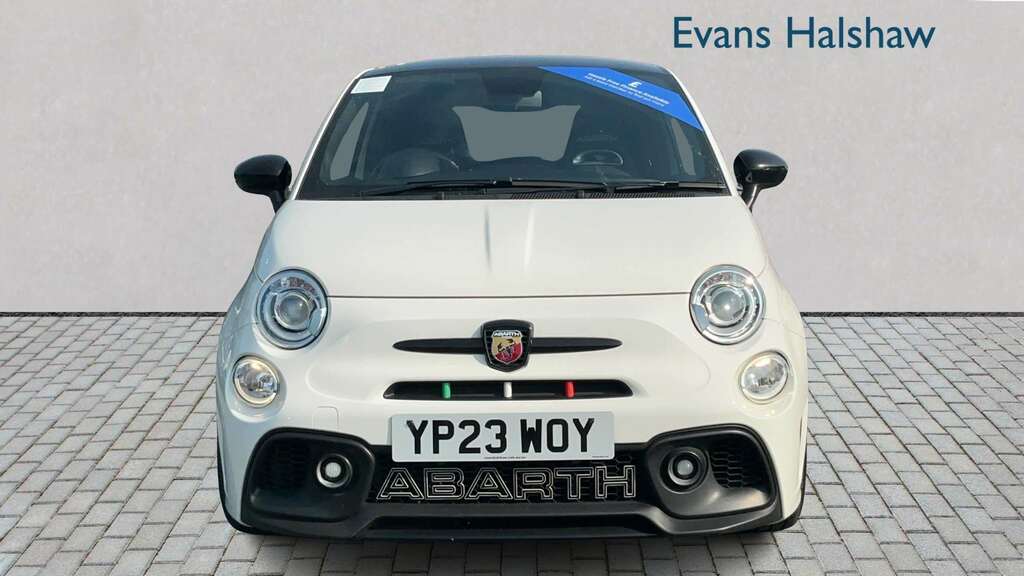 Abarth 595 1.4 T-jet 165 Turismo 2023 YP23WOY White #3
