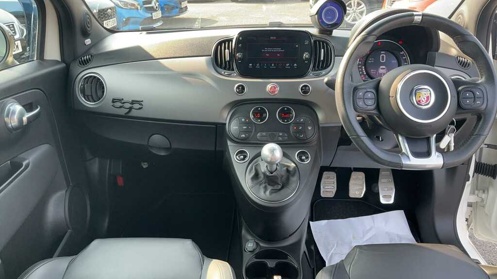 Abarth 595 1.4 T-jet 165 Turismo 2023 YP23WOY White #5