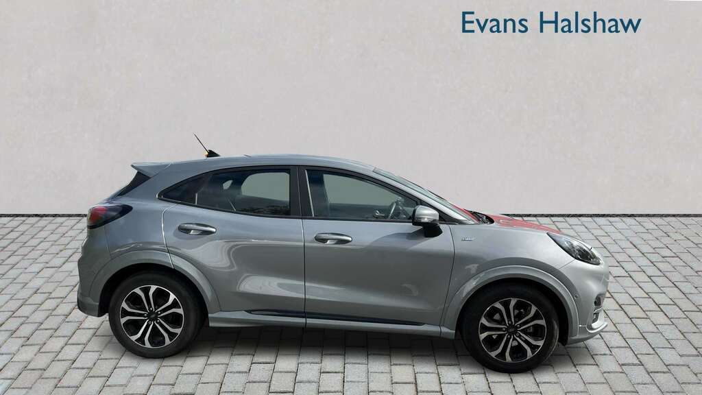 Ford Puma 1.0 Ecoboost Hybrid Mhev St-line 2023 SE23VTO Silver #4