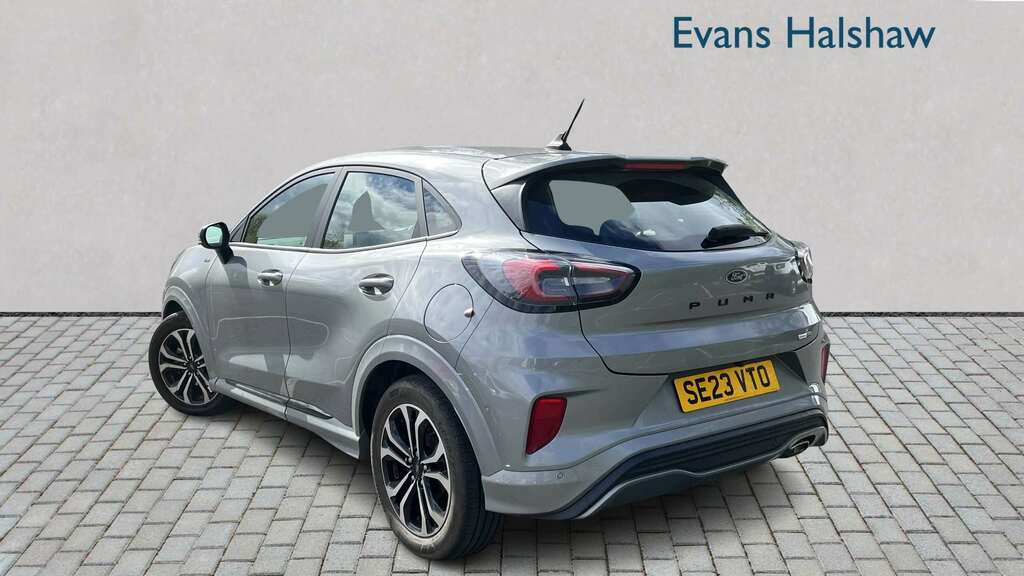 Ford Puma 1.0 Ecoboost Hybrid Mhev St-line 2023 SE23VTO Silver #2