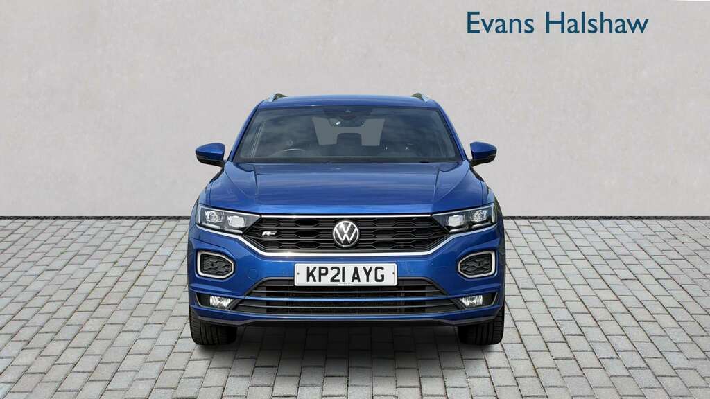 Volkswagen T-Roc 2.0 Tdi R-line 2021 KP21AYG Blue #4