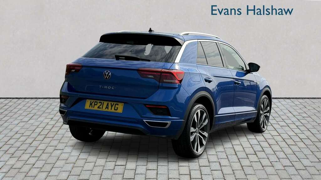 Volkswagen T-Roc 2.0 Tdi R-line 2021 KP21AYG Blue #2