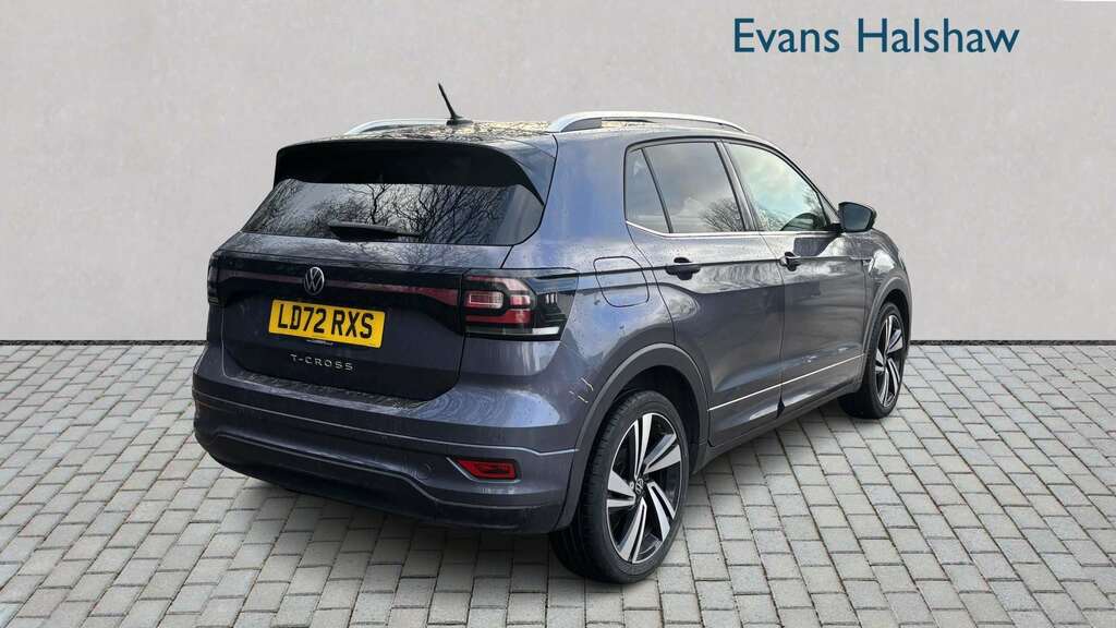 Volkswagen T-Cross 1.0 Tsi 110 R-line Dsg 2022 LD72RXS Grey #4