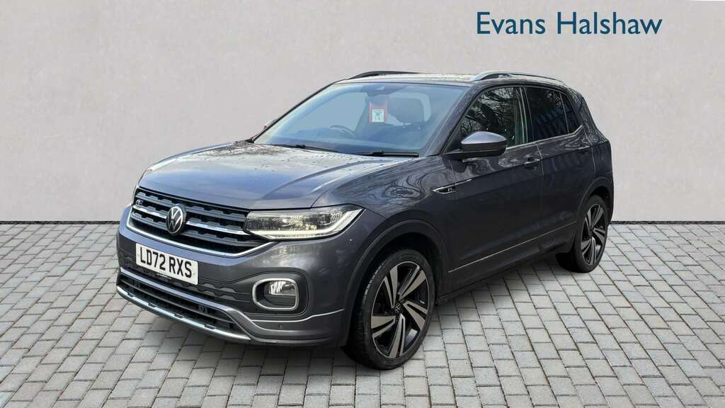 Volkswagen T-Cross 1.0 Tsi 110 R-line Dsg 2022 LD72RXS Grey #2