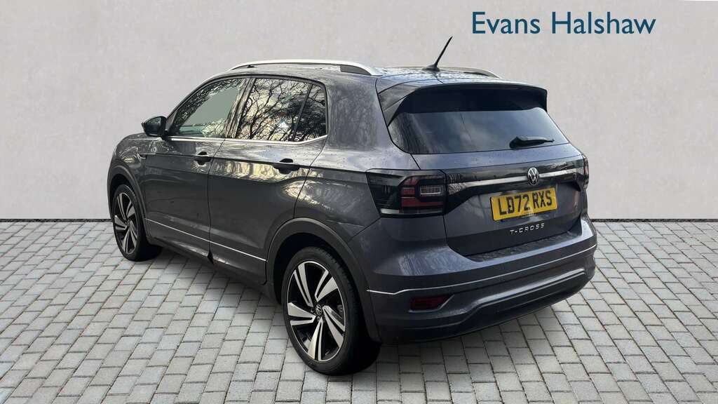 Volkswagen T-Cross 1.0 Tsi 110 R-line Dsg 2022 LD72RXS Grey #3