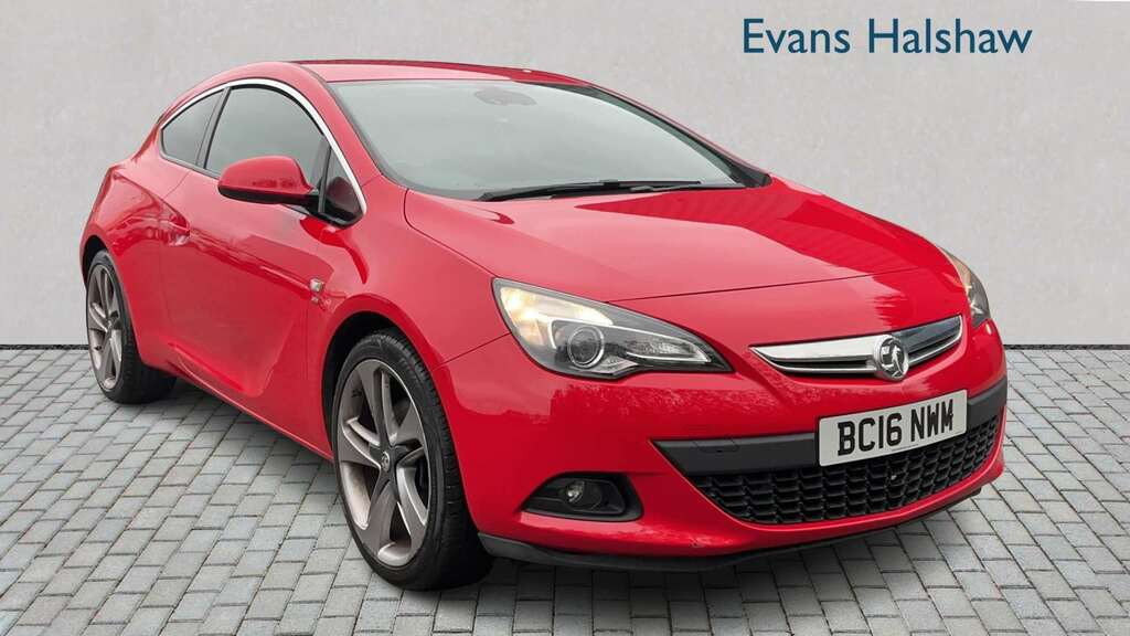 Vauxhall Astra GTC 1.6T 16V 200 Sri 2016 Red