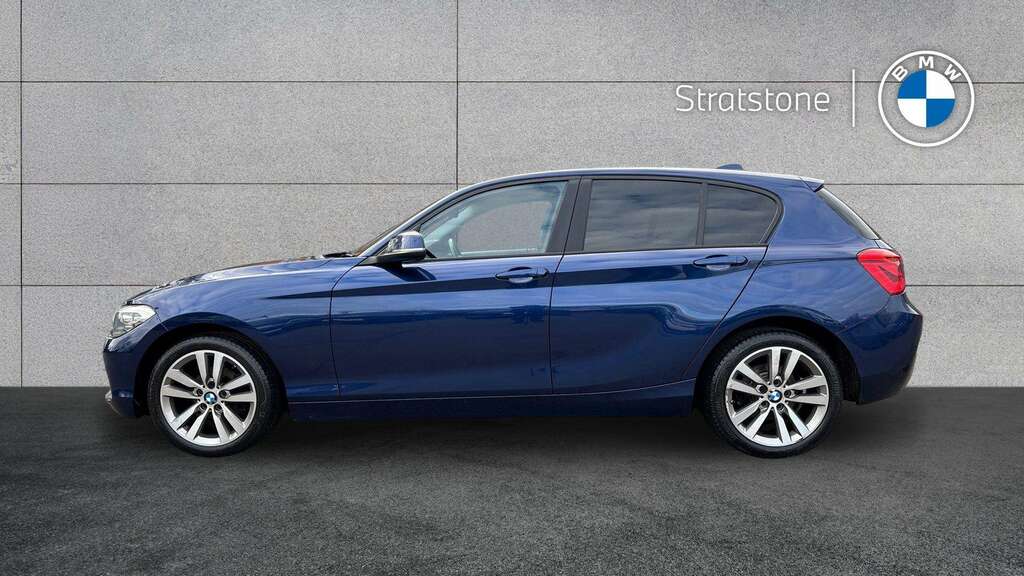 BMW 1 Series 118D Sport Navservotronic 2018 YD68OVU Blue #4