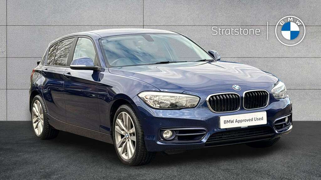 BMW 1 Series 118D Sport Navservotronic 2018 Blue