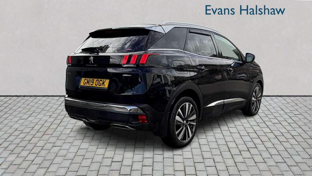 Peugeot 3008 1.5 Bluehdi Gt Line Premium 2019 GM19OGK Black #3
