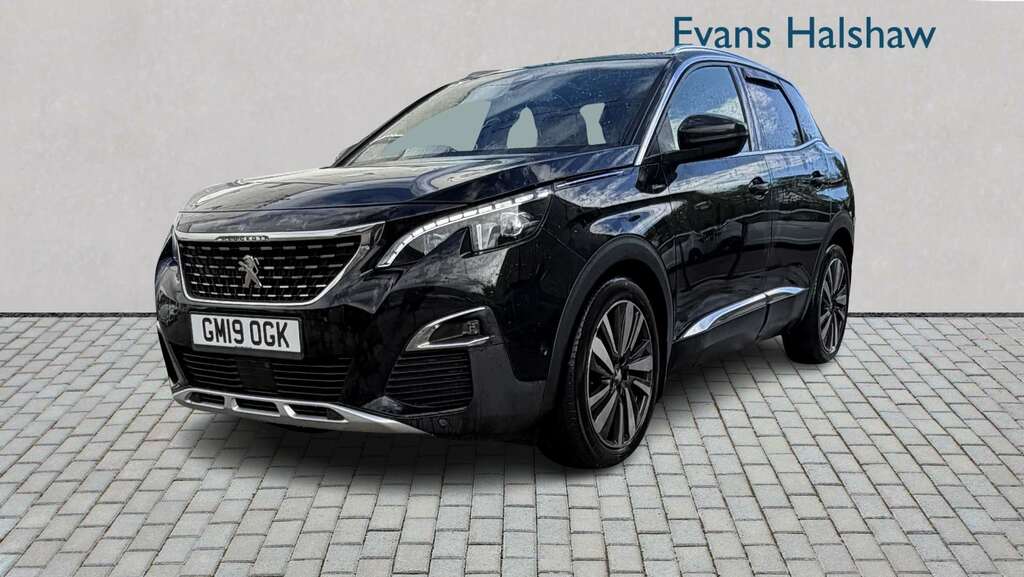 Peugeot 3008 1.5 Bluehdi Gt Line Premium 2019 GM19OGK Black #2