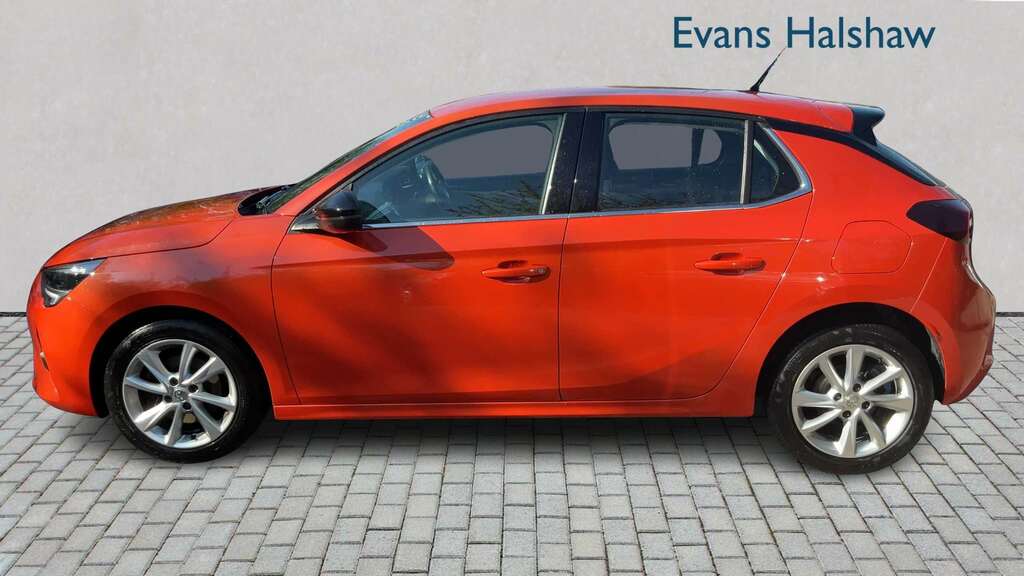 Vauxhall Corsa 1.2 Turbo Elite 2021 BL21LLZ Orange #3