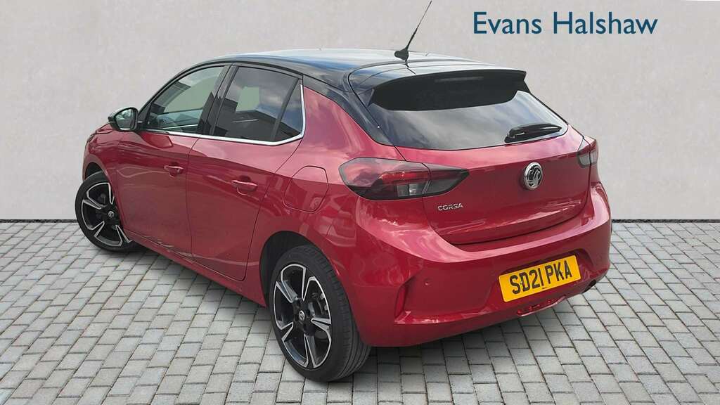 Vauxhall Corsa 1.2 Turbo Elite Nav Premium 2021 SD21PKA Red #2
